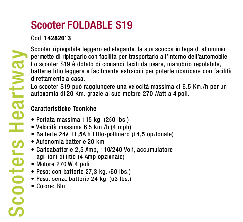 Scheda Foldable s12